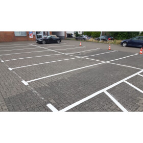 Premark thermoplastische Bodenmarkierung PKW mit Anhänger, zur Kennzeichnung von Verkehrswegen
