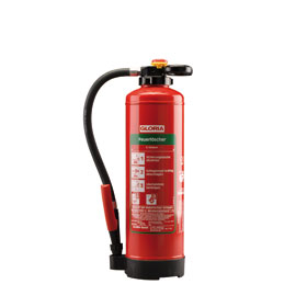 GLORIA Bio - Schaumfeuerlöscher Schlagknopfauslösung und Löschpistole