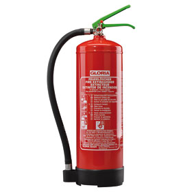 GLORIA Bio - Schaumfeuerlscher mit Druckhebelarmatur und Manometer