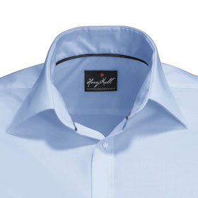Hemden Businesshemden HAKRO Business-Hemd Langarm, hellblau,