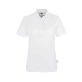 Berufsbekleidung Poloshirts HAKRO Damen - Poloshirt CLASSIC, weiß, 