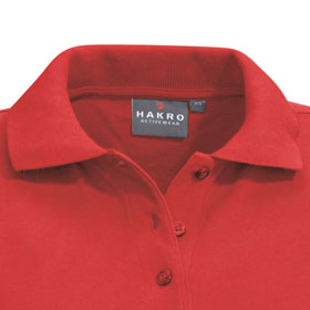 Berufsbekleidung Poloshirts HAKRO Damen-Poloshirt 'CLASSIC', rot,