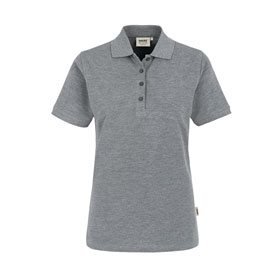 Berufsbekleidung Poloshirts HAKRO Damen - Poloshirt CLASSIC, grau - meliert , 