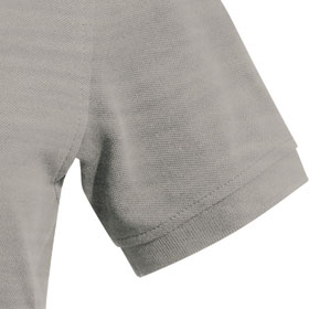 Berufsbekleidung Poloshirts HAKRO Damen-Poloshirt 'CLASSIC', grau-meliert ,