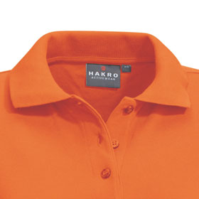 Berufsbekleidung Poloshirts HAKRO Damen-Poloshirt 'CLASSIC', orange,