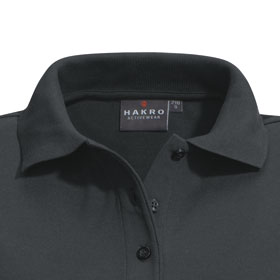 Berufsbekleidung Poloshirts HAKRO Damen-Poloshirt 'CLASSIC', anthrazit,