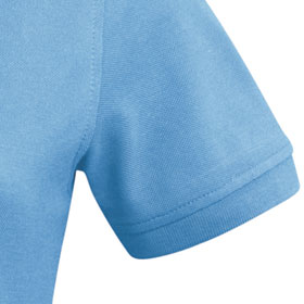 Berufsbekleidung Poloshirts HAKRO Damen-Poloshirt 'CLASSIC', hellblau,