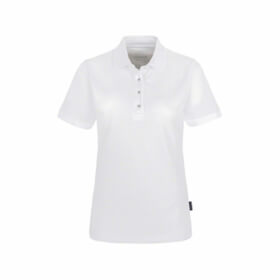 No 206 Women - Poloshirt Coolmax weiß Piqué - Poloshirt, temperaturregulierend