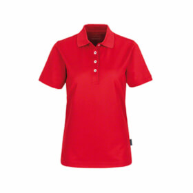 No 206 Women - Poloshirt Coolmax rot Piqué - Poloshirt, temperaturregulierend