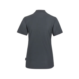 No 206 Women-Poloshirt Coolmax anthrazit Piqué-Poloshirt, temperaturregulierend