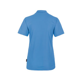 No 206 Women-Poloshirt Coolmax malibu-blue Piqué-Poloshirt, temperaturregulierend