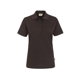 Berufsbekleidung Poloshirts HAKRO Damen - Poloshirt performance, braun, 