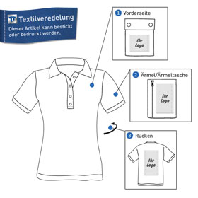 Berufsbekleidung Poloshirts HAKRO Damen-Poloshirt 'performance', orange,