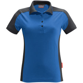 Berufsbekleidung Poloshirts HAKRO Damen - Poloshirt contrast performance, royalblau, 