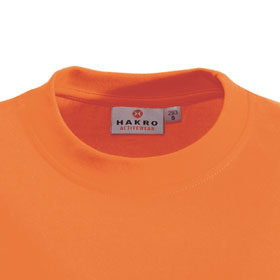 Berufsbekleidung T-Shirts HAKRO T-Shirt 'Heavy', orange,