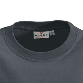 Berufsbekleidung T-Shirts HAKRO T-Shirt 'Heavy', graphit,