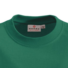 Berufsbekleidung T-Shirts HAKRO T-Shirt 'Heavy', dunkelgrün,