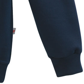 Berufsbekleidung Sweatshirt HAKRO Zip-Sweatshirt, dunkelblau,