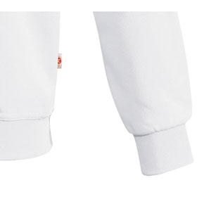 Berufsbekleidung Sweatshirt HAKRO Sweatshirt 'performance', weiß,