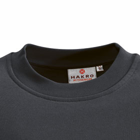 Berufsbekleidung Sweatshirt HAKRO Sweatshirt 'performance', anthrazit,