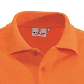 Berufsbekleidung Poloshirts HAKRO Poloshirt 'CLASSIC', orange,