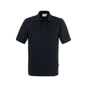 Berufsbekleidung Poloshirts HAKRO Poloshirt performance, schwarz, 