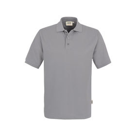 Berufsbekleidung Poloshirts HAKRO Poloshirt performance, mittelgrau, 