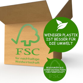 wolk Toilettenpapier plastikfrei 4-lagig, 80 Rollen à 130 Blatt