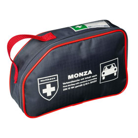 Verbandtasche MONZA, 5 - eckig fr Kraftfahrzeuge inklusive Grifftasche