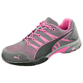 Puma Sicherheitsschuhe Celerity Knit Pink Wns Low S1 HRO SRC Damen Sicherheitshalbschuhe mit Stahlkappe