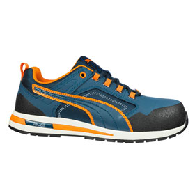 Puma Sicherheitsschuhe CROSSTWIST LOW S3 HRO SRC Sicherheitshalbschuh mit Fiberglaskappe und metallfreiem Durchtrittschutz