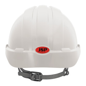 JSP Evo2 Schutzhelm belftet Standard Schirm mit robuster HDPE Schale und OneTouch Gleitverschluss