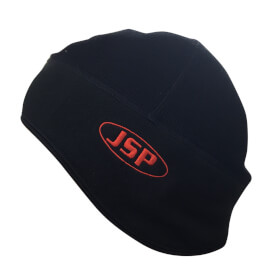 JSP Surefit Kopfwärmer zum Tragen unter JSP Schutzhelmen bei Kälte