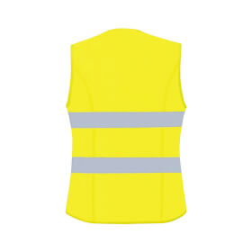 Warnschutzwesten Warnweste Damen Farbe: fluoreszierend gelb
