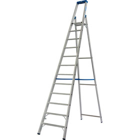 Leitern Stufen - Stehleitern KRAUSE Stufen - Stehleiter (Alu), einseitig besteigbar, 