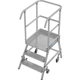 Podestleiter KRAUSE Podestleiter (Leichtmetall), einseitig besteigbar, 
