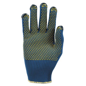 Arbeitshandschuhe Mechanischer Schutz Strickhandschuhe KCL PolyTRIX BN mit Fingerkuppenverstärkung,