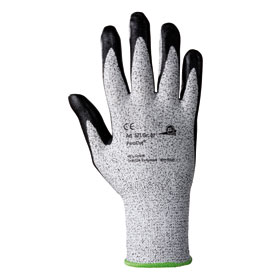 Arbeitshandschuhe Schnittschutz Schnittschutzhandschuhe KCL PuroCut, Farbe: schwarz-weiß,