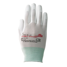 Arbeitshandschuhe Mechanischer Schutz Feinmechanische Schutzhandschuhe KCL Camapur Comfort, Farbe: weiß,