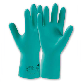 Arbeitshandschuhe Chemikalienschutz Chemikalienschutzhandschuhe KCL Camatril Velours, Farbe: grn, 