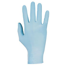 Arbeitshandschuhe Chemikalienschutz Einmalschutzhandschuh KCL Dermatril, Farbe: blau,