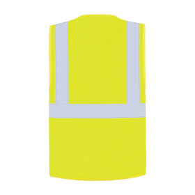Multifunktions-Warnweste Farbe: fluoreszierend gelb