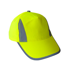 Warn - Kappe fr Erwachsene mit Reflexelementen Farbe: gelb