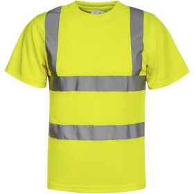 Korntex Warnschutz T - Shirt Farbe: fluoreszierend gelb