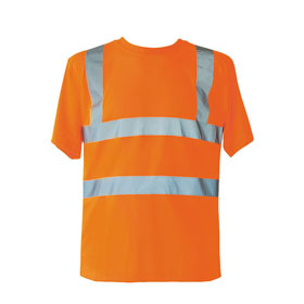 Korntex Warnschutz T - Shirt Farbe: fluoreszierend orange