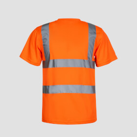 Korntex Warnschutz T-Shirt Farbe: fluoreszierend orange