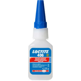 Loctite 406 Cyanacrylat Sekundenkleber, 1K fr Gummi und Kunststoff