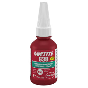 Loctite 638 hochfester Klebstoff für Welle - Nabe - Verbindungen