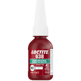 Loctite 638 hochfester Klebstoff fr Welle - Nabe - Verbindungen