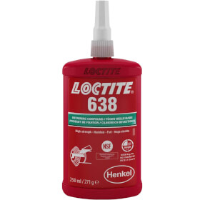 Loctite 638 hochfester Klebstoff fr Welle - Nabe - Verbindungen